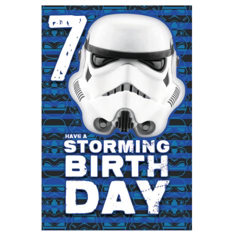 Star Wars Stormtrooper 7th Birthday Card £0.99